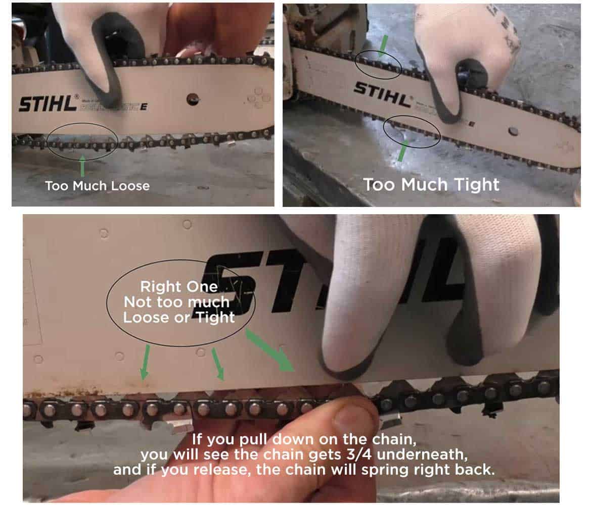 How Tight Should A Chainsaw Chain Be? The Complete Guide!