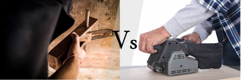 Belt Sander vs Planer