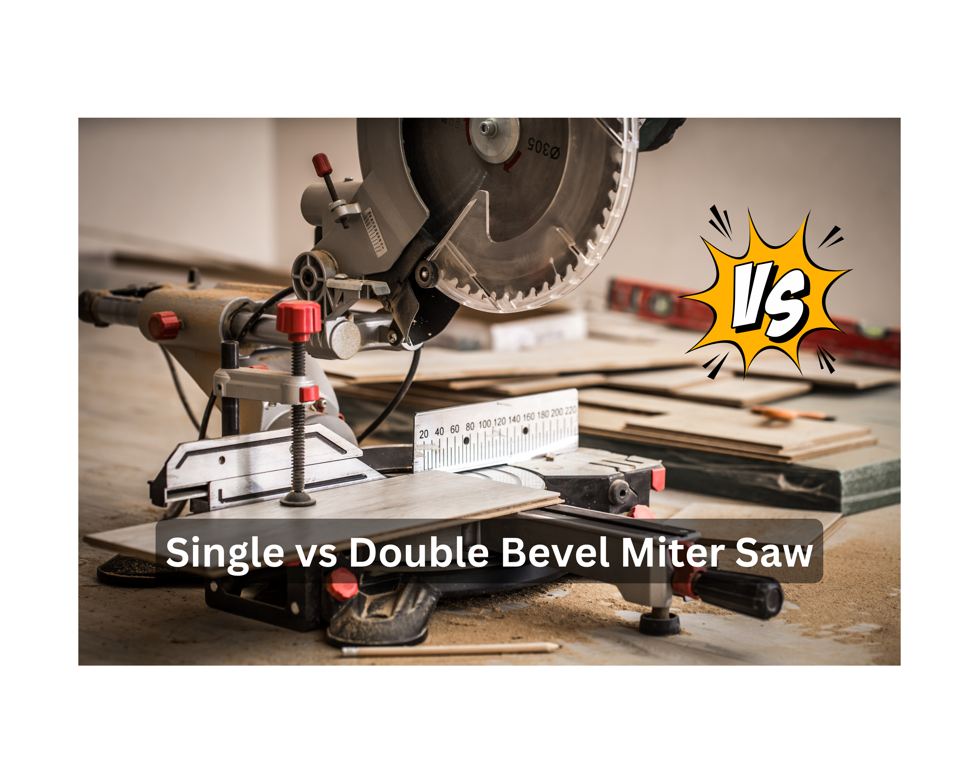 Single vs Double Bevel Miter Saw – Which One Should I Choose? 1 Single vs Double Bevel Miter Saw