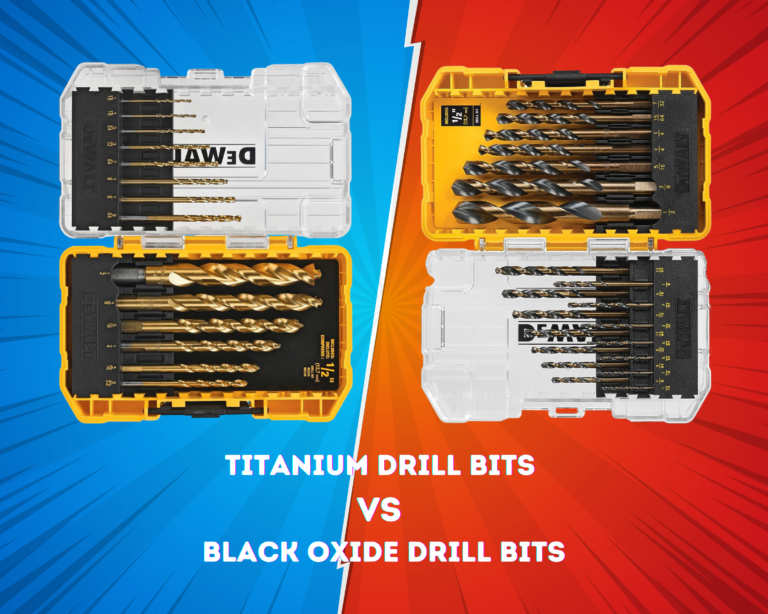 Titanium vs Black Oxide Drill Bits