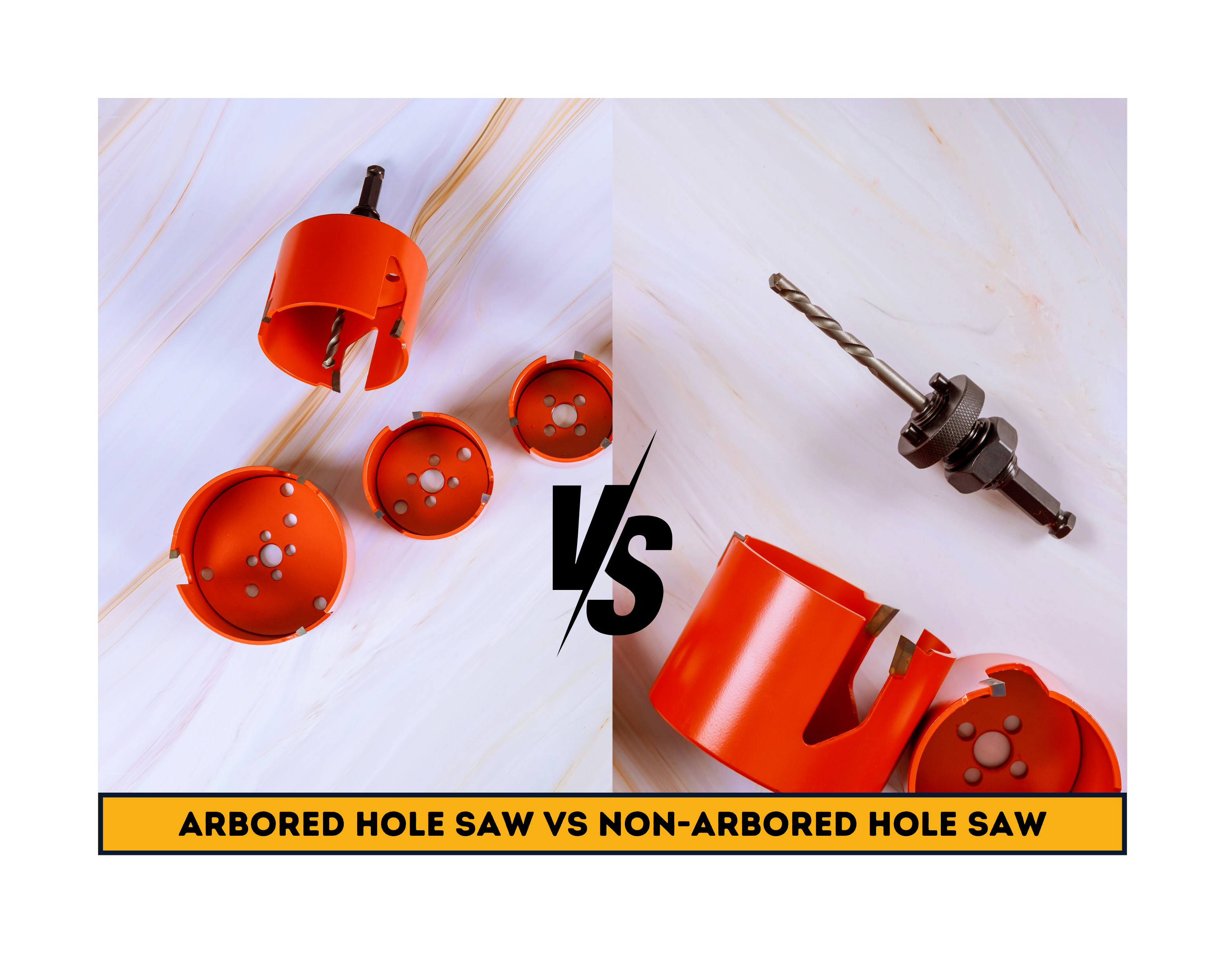 Arbored vs Non-Arbored Hole Saw - Which one should I choose? 1 Arbored vs Non-Arbored Hole Saw